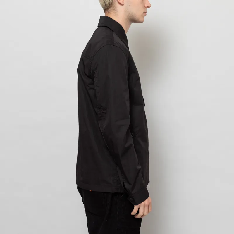 Belstaff Drome Overshirt Black-4