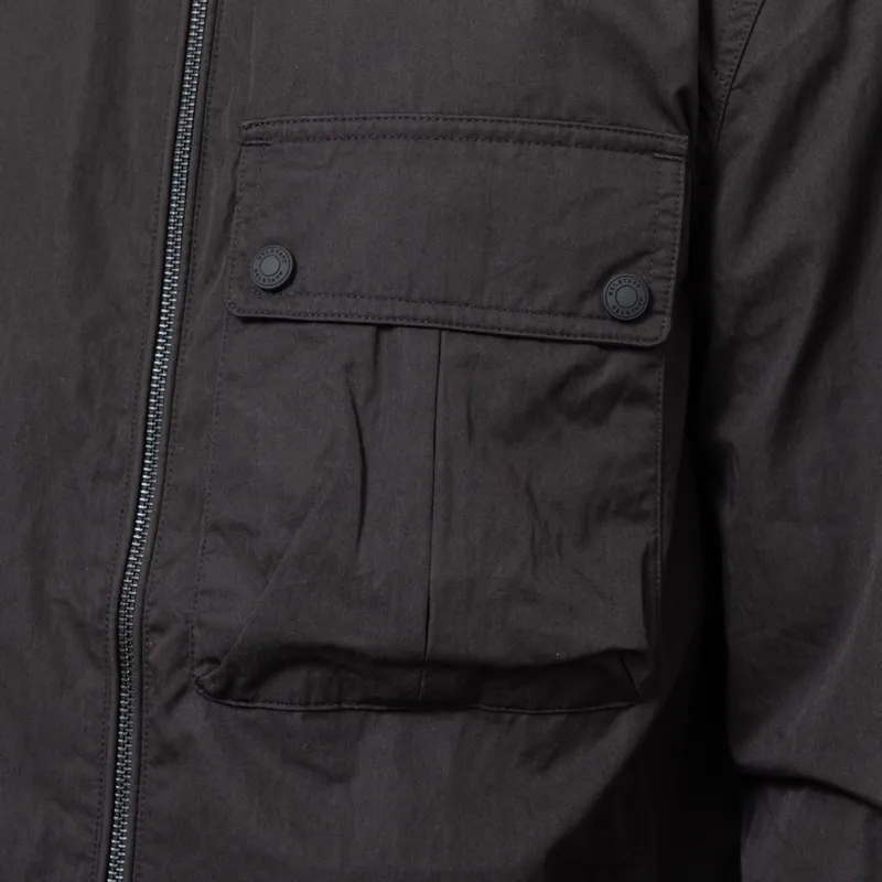 Belstaff Drome Overshirt Black-11