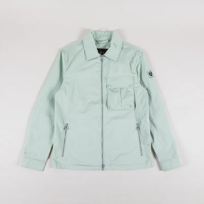 Belstaff Drome Overshirt Breeze Green