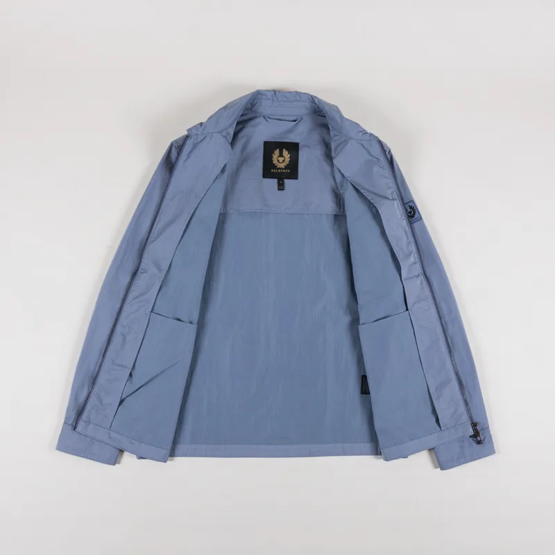 Belstaff Drome Overshirt Blue Flint-1