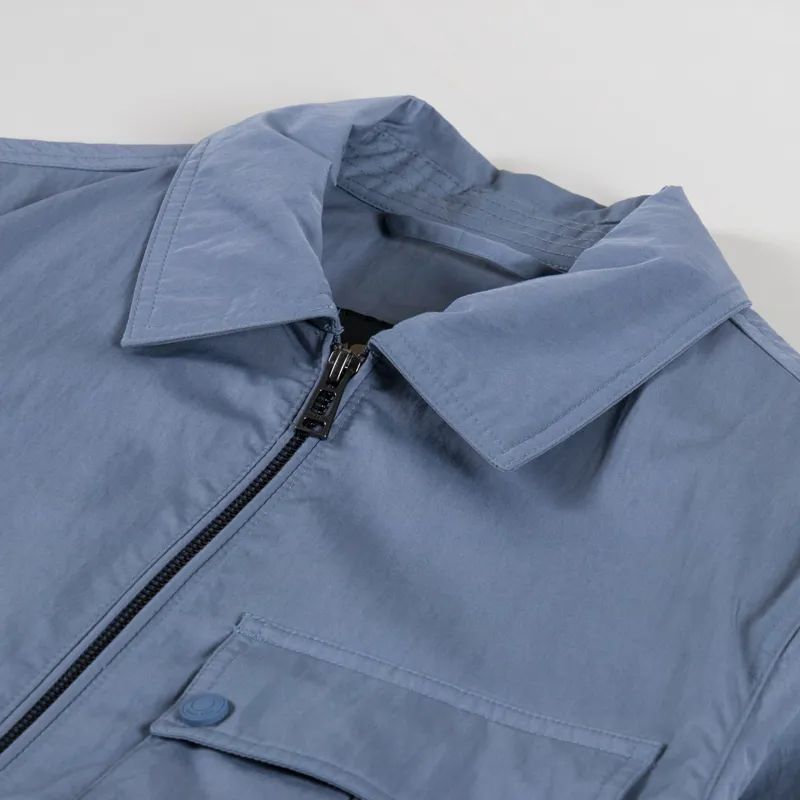 Belstaff Drome Overshirt Blue Flint-6
