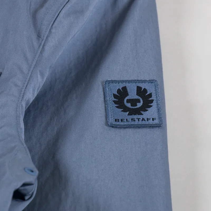 Belstaff Drome Overshirt Blue Flint-7