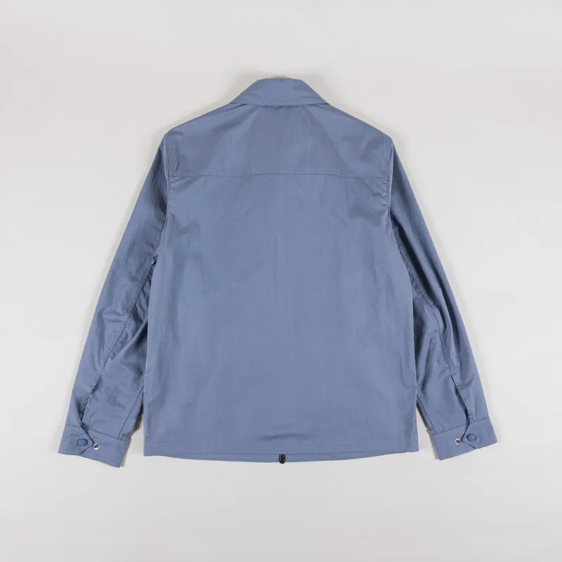 Belstaff Drome Overshirt Blue Flint-2