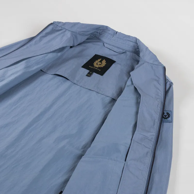 Belstaff Drome Overshirt Blue Flint-4