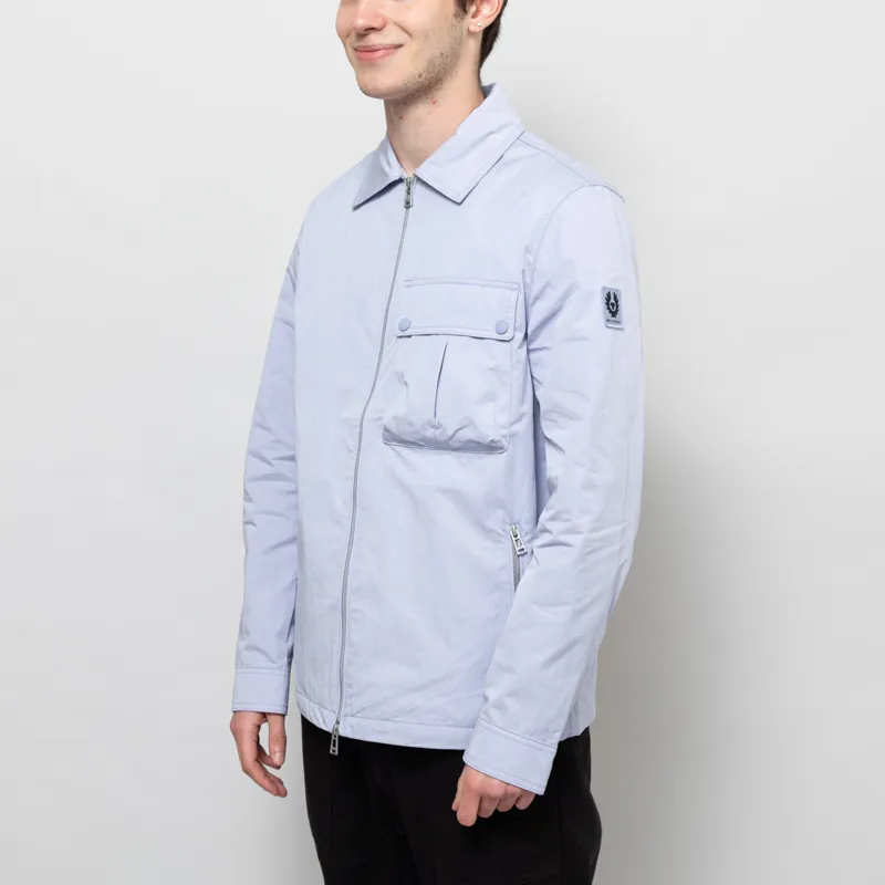 Belstaff Drome Overshirt Pale Heather-1