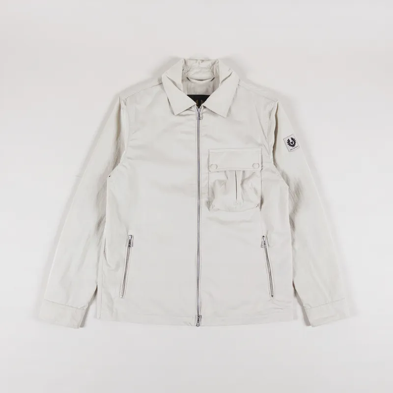 Belstaff Drome Overshirt Stone Beige