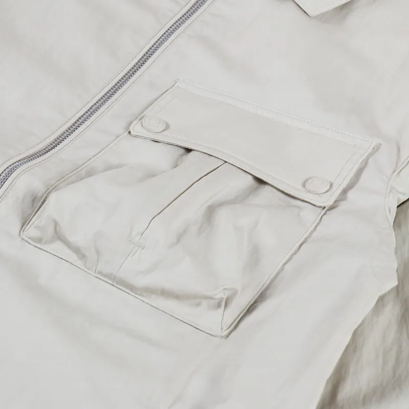 Belstaff Drome Overshirt Stone Beige-8