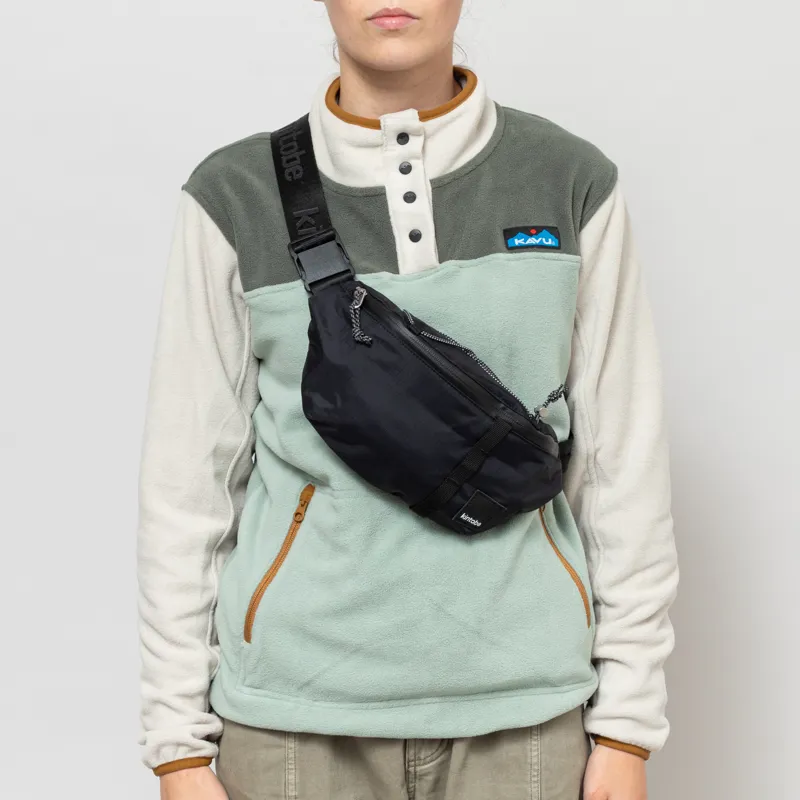Kintobe Blaze Bumbag Jet Black-1