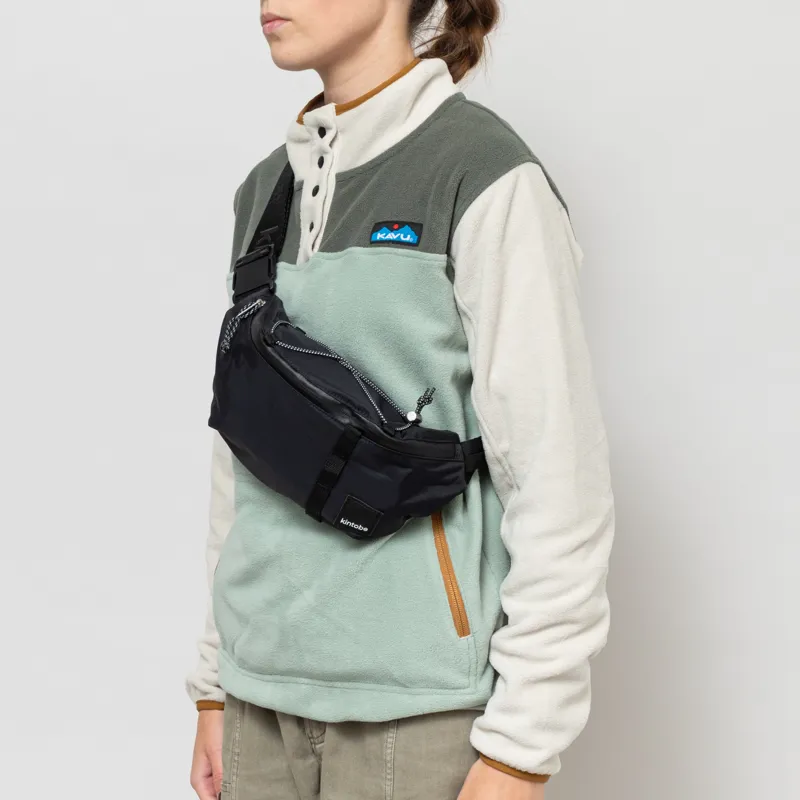 Kintobe Blaze Bumbag Jet Black