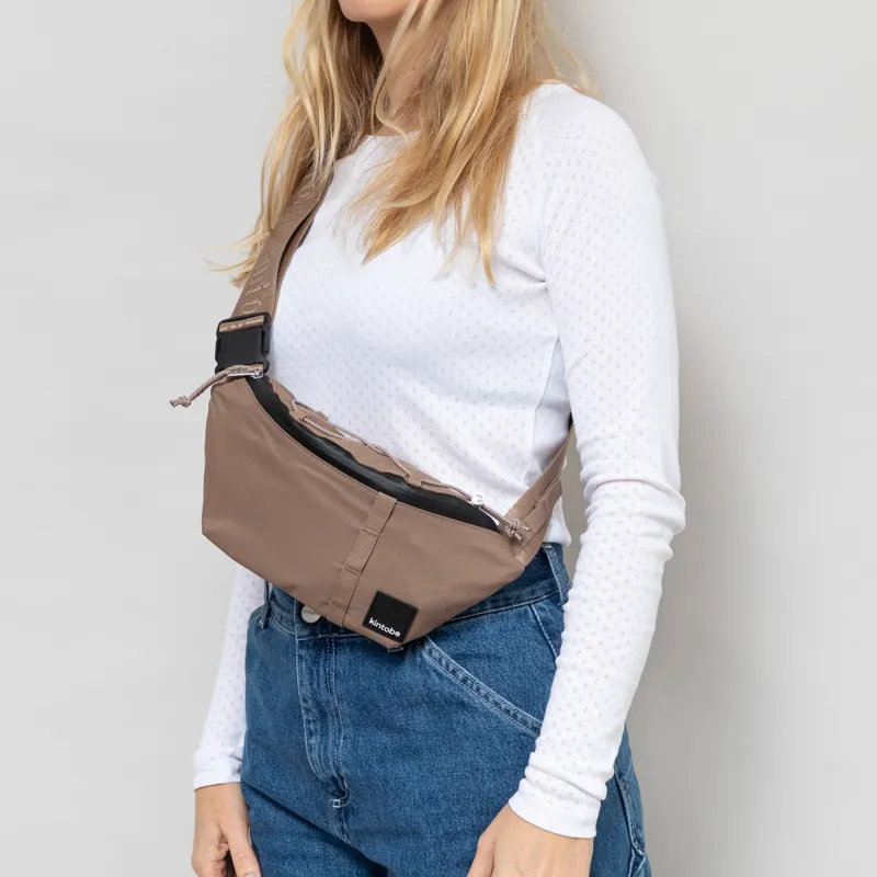 Kintobe Womens Blaze Bumbag Scandi Taupe-1