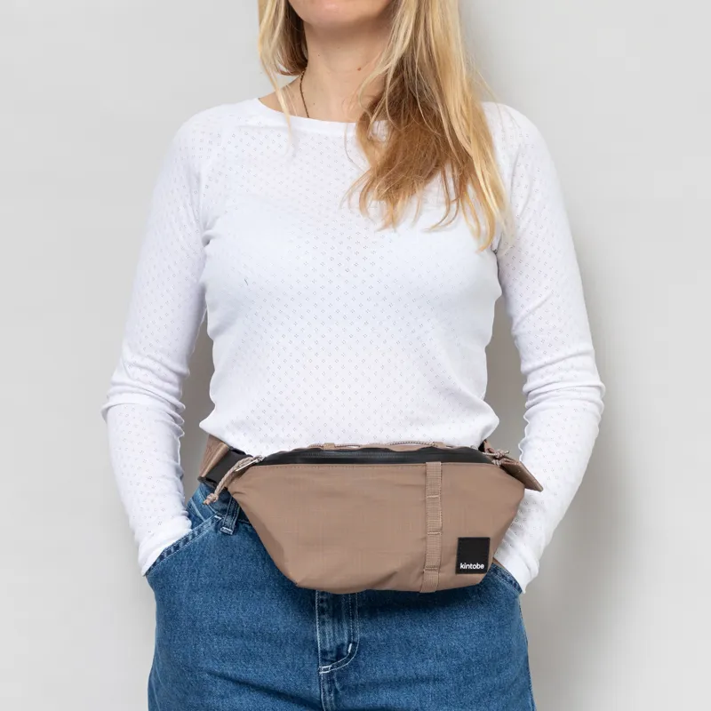 Kintobe Womens Blaze Bumbag Scandi Taupe-3