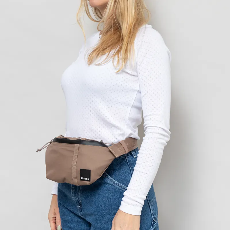 Kintobe Womens Blaze Bumbag Scandi Taupe-4