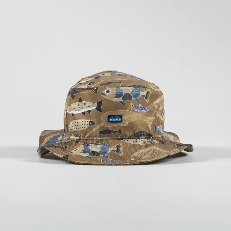 Kavu Womens BFE Bucket Hat Fish Fill-4