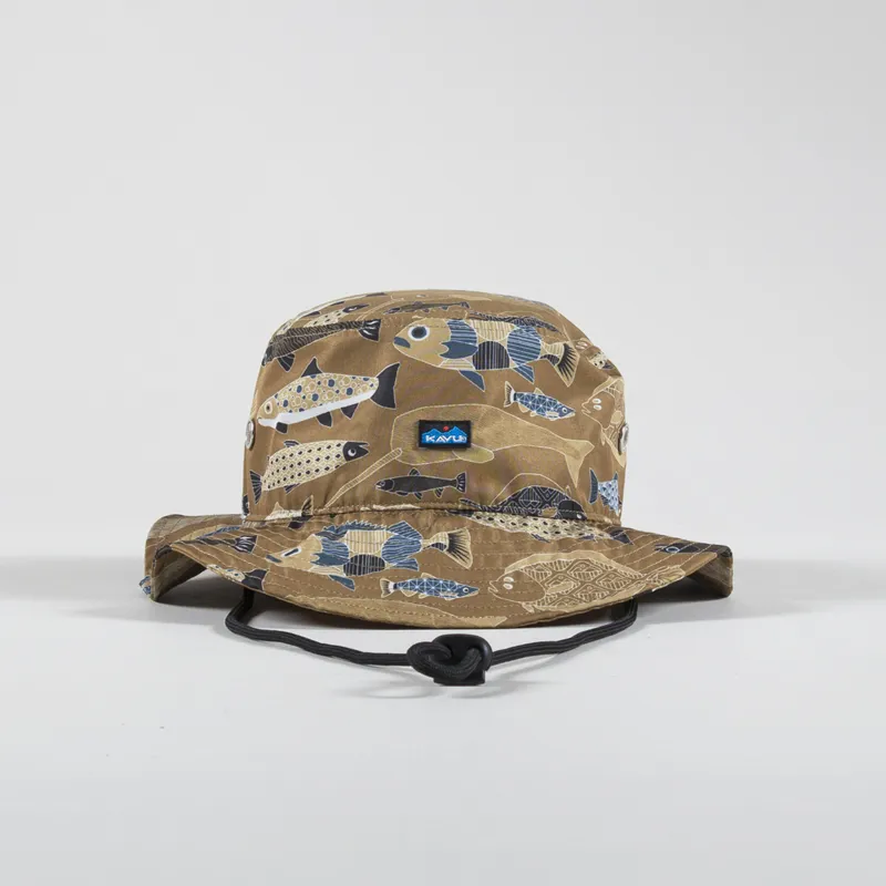 Kavu Womens BFE Bucket Hat Fish Fill-1