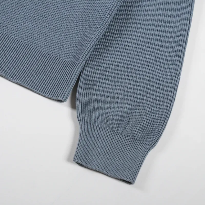 Belstaff Commander Crewneck Jumper Atlantic Grey-5