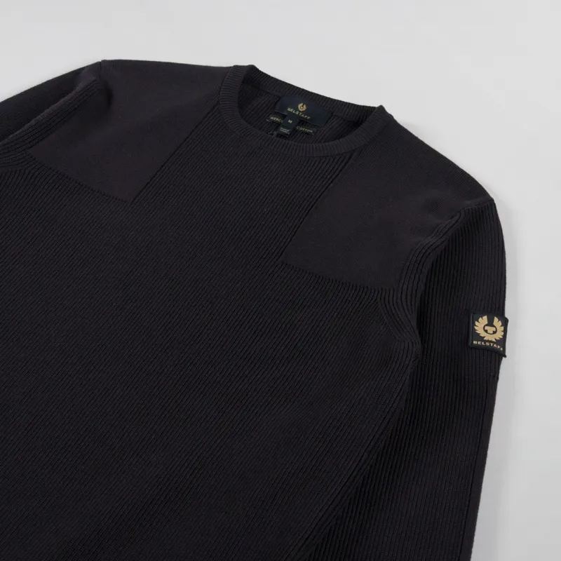 Belstaff Commander Crewneck Jumper Black-2