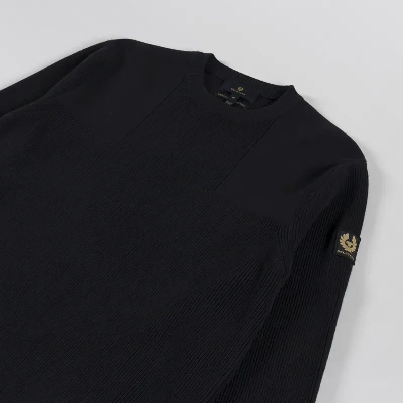 Belstaff Commander Crewneck Jumper Black-2