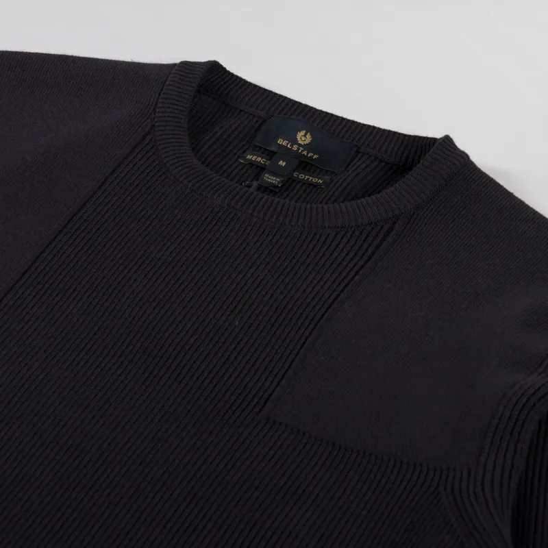 Belstaff Commander Crewneck Jumper Black-4