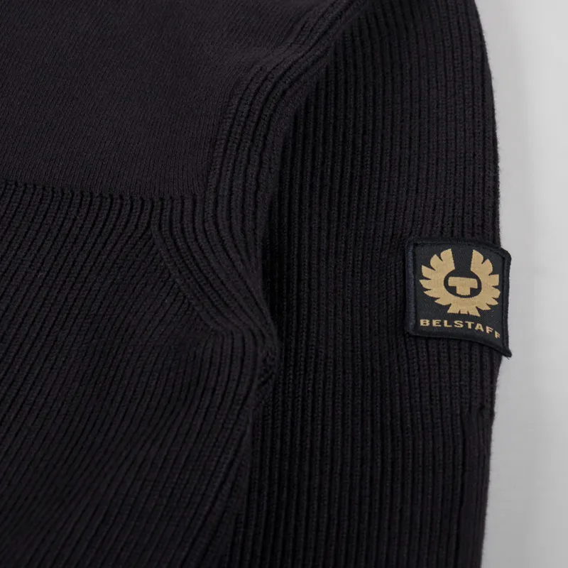 Belstaff Commander Crewneck Jumper Black-5