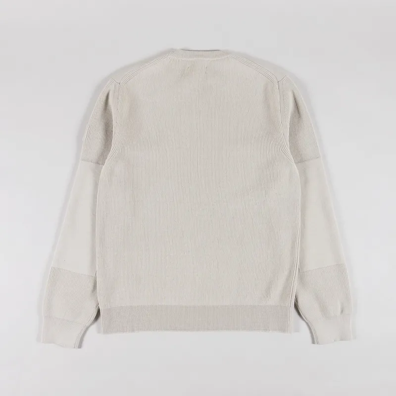 Belstaff Commander Crewneck Jumper Silver Birch-1