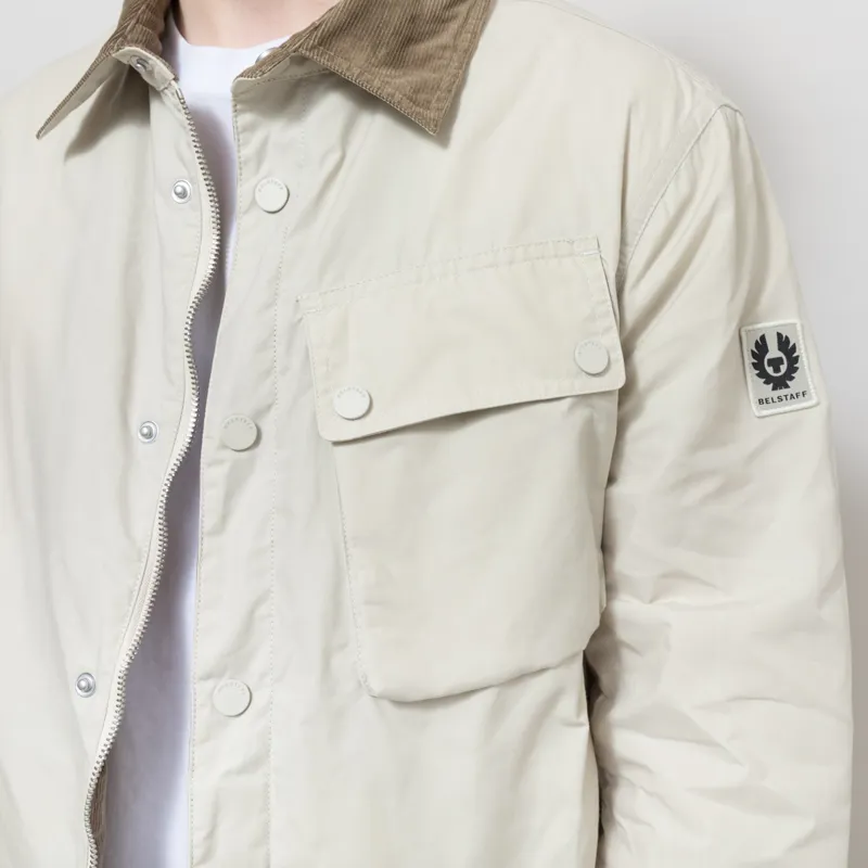 Belstaff Ground Jacket Silver Birch-4