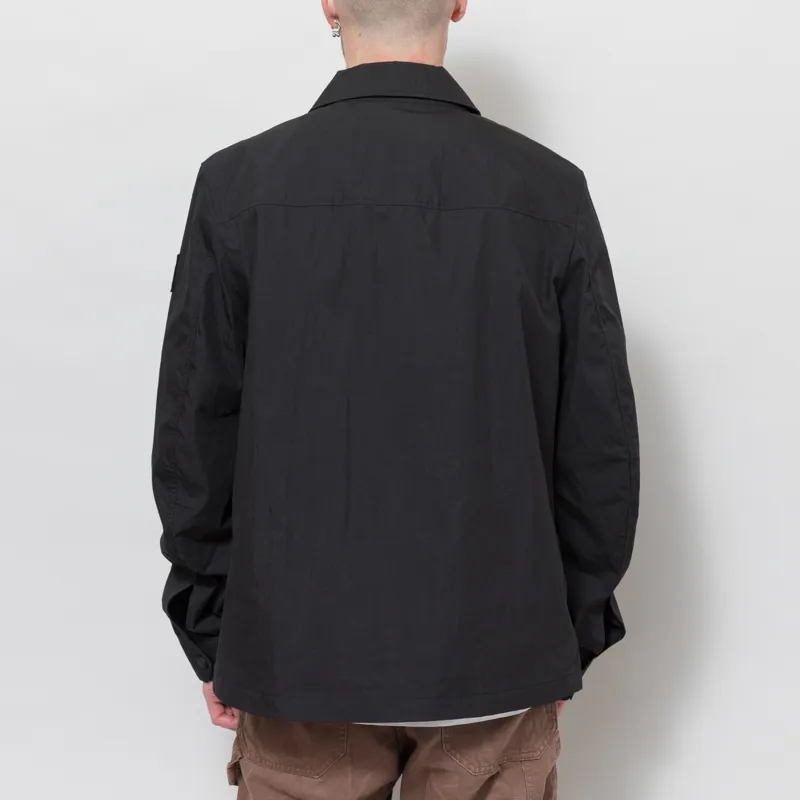Belstaff Cargo Overshirt Black-3
