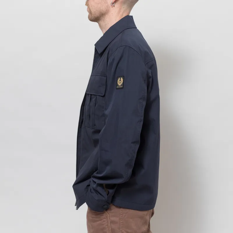 Belstaff Cargo Overshirt Dark Ink-2