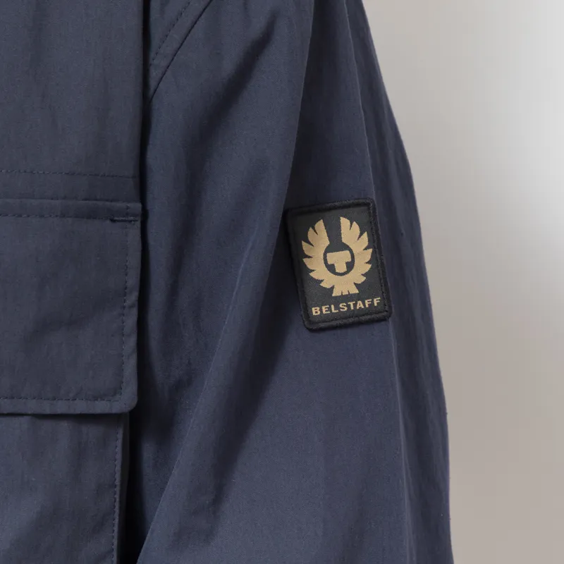 Belstaff Cargo Overshirt Dark Ink-9