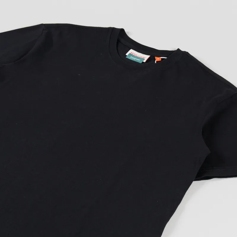 Revolution Loose T Shirt Black-1