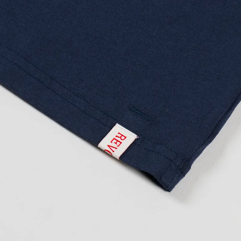 Revolution Loose T Shirt Navy-2