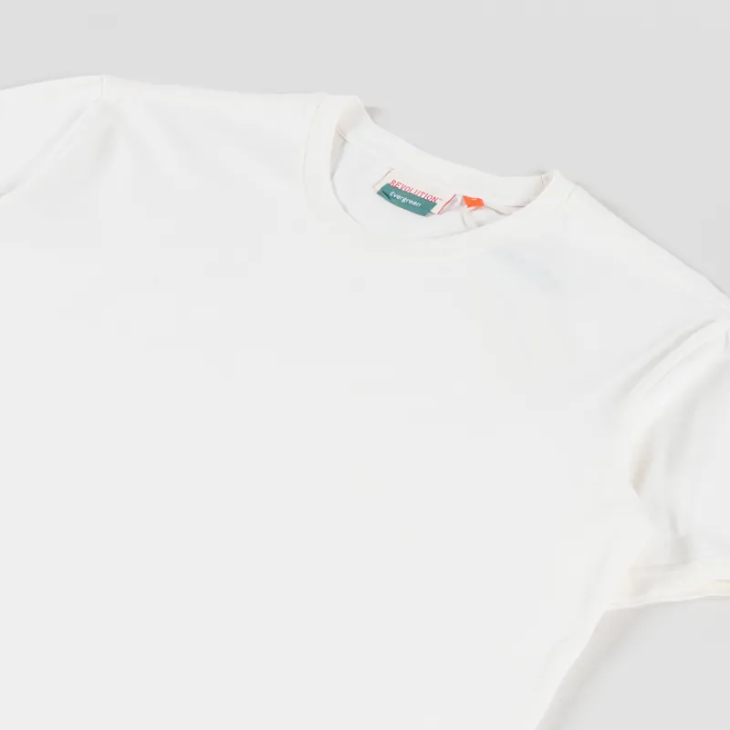Revolution Loose T Shirt Off White-1