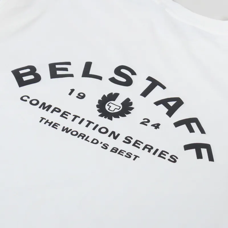 Belstaff Competition T Shirt Chalk-4