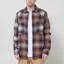 Belstaff Outpost Shirt Maple Brown Brushed Cotton Flannel