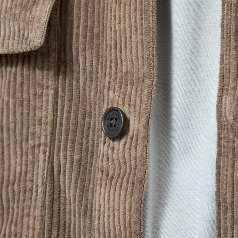 Belstaff Ravine Corduroy Shirt Army Olive-5