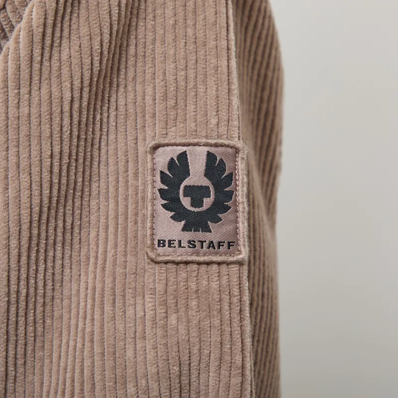 Belstaff Ravine Corduroy Shirt Dusty Taupe-6