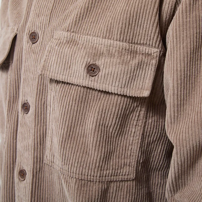 Belstaff Ravine Corduroy Shirt Dusty Taupe-4