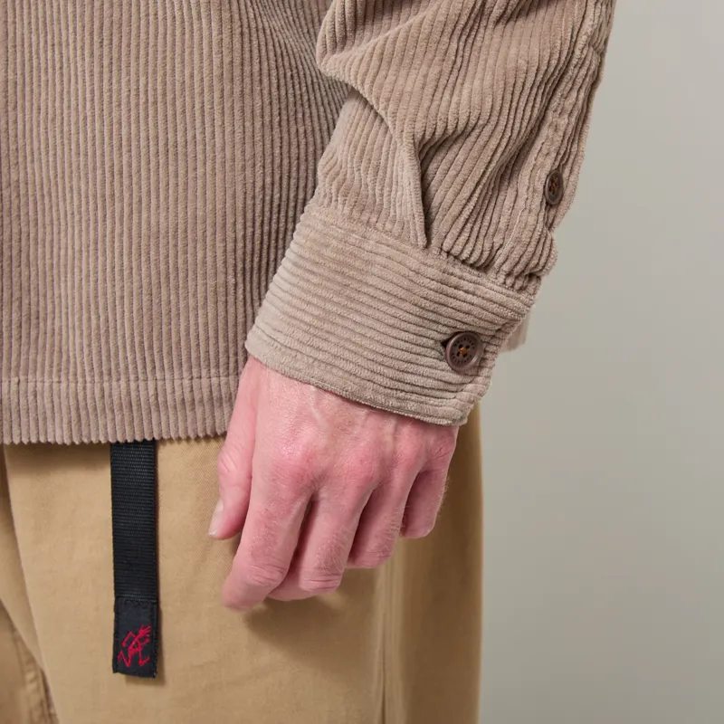 Belstaff Ravine Corduroy Shirt Dusty Taupe-7