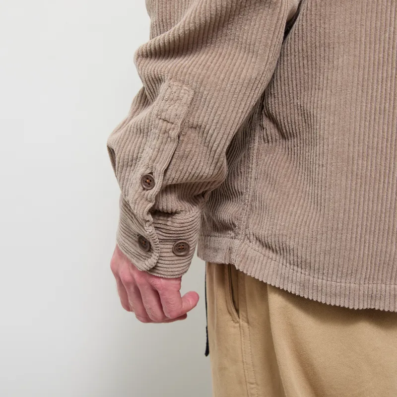 Belstaff Ravine Corduroy Shirt Dusty Taupe-8
