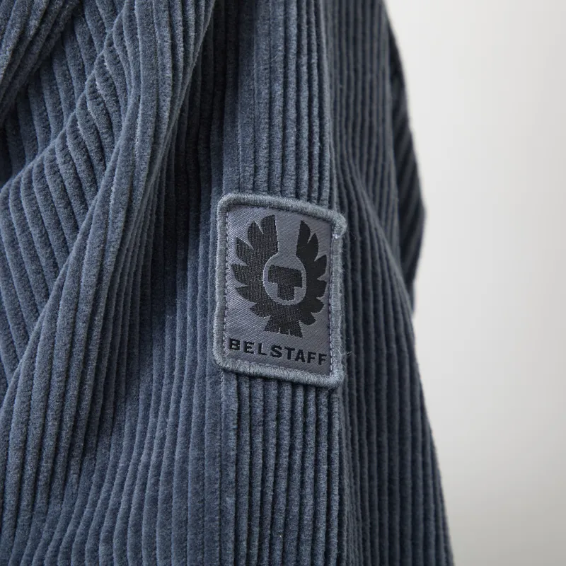 Belstaff Ravine Corduroy Shirt Petrol-6