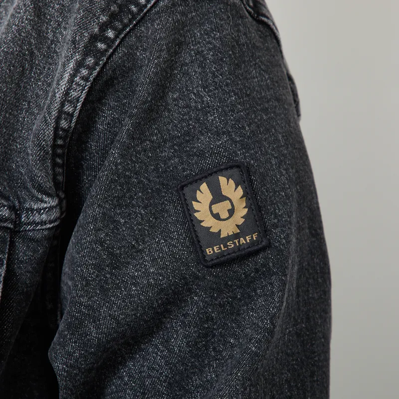 Belstaff Piston Trucker Jacket Charcoal-7