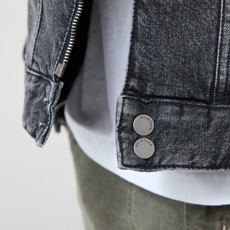 Belstaff Piston Trucker Jacket Charcoal-5