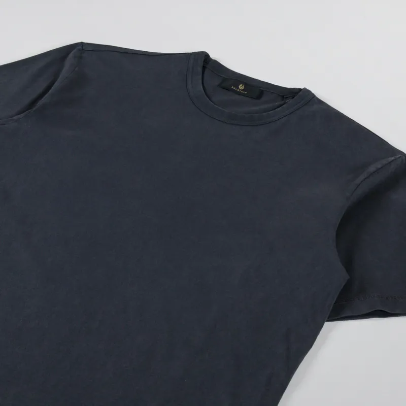 Belstaff Valley Garment Dye T Shirt Washed Black-1