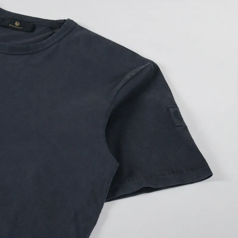 Belstaff Valley Garment Dye T Shirt Washed Black-2