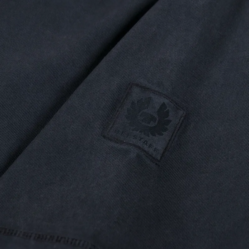 Belstaff Valley Garment Dye T Shirt Washed Black-3