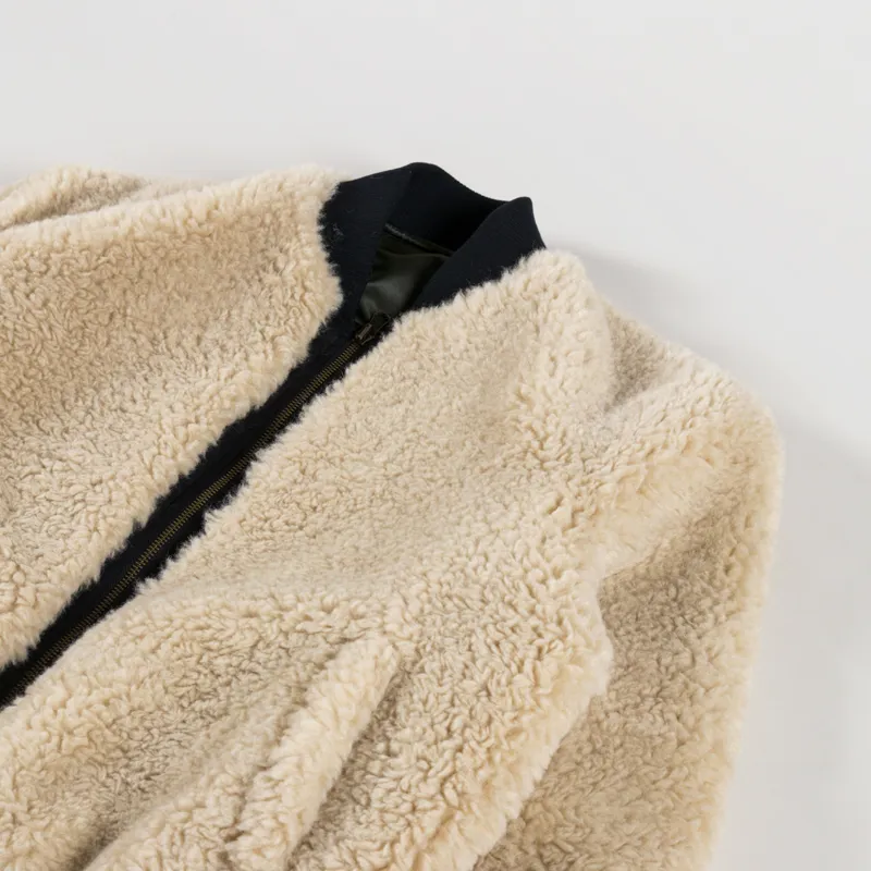 Leon And Harper Womens Reversible Avarana Jacket Khaki-7