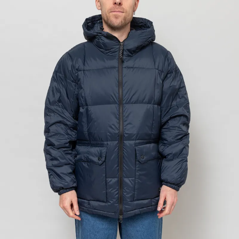 Taion Mountain Packable Volume Down Hoodie Dark Navy