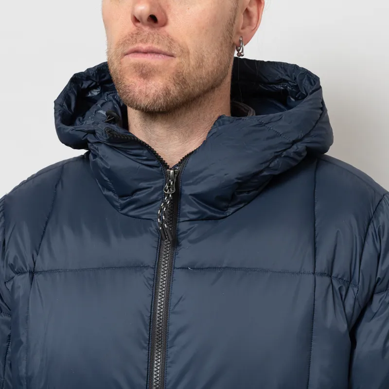 Taion Mountain Packable Volume Down Hoodie Dark Navy-6