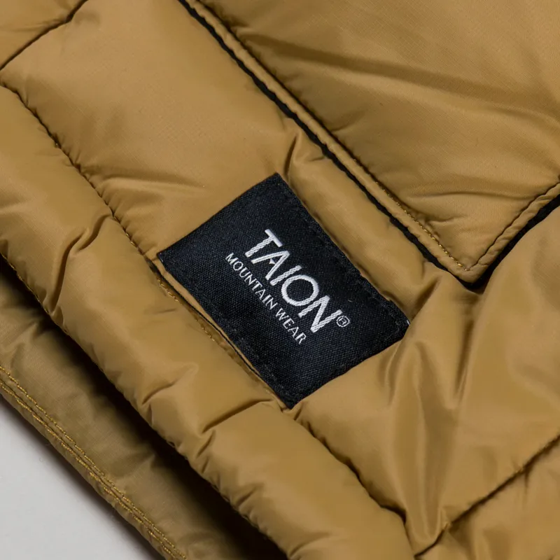 Taion Mountain Packable Volume Down Parka Beige-9