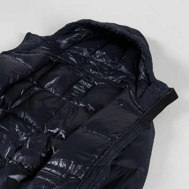 Taion Mountain Packable Volume Down Parka Black-4