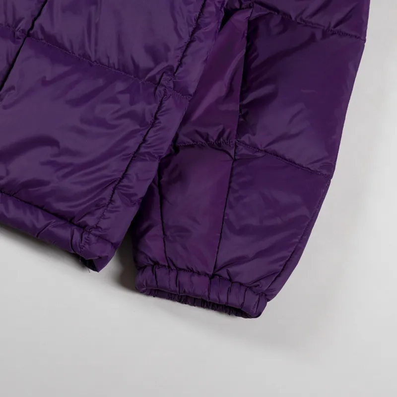 Taion Mountain Packable Volume Down Parka Dark Purple-13